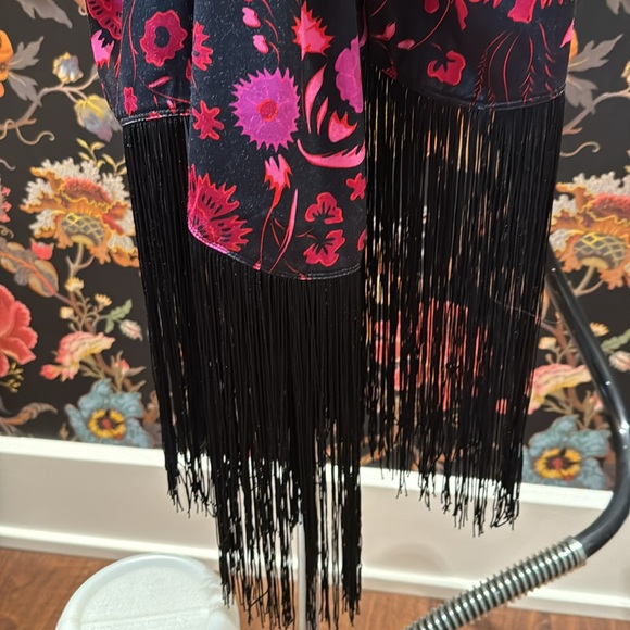 Sabina Misayev patterned fringe skirt. Worn once. - Picture 4 of 8